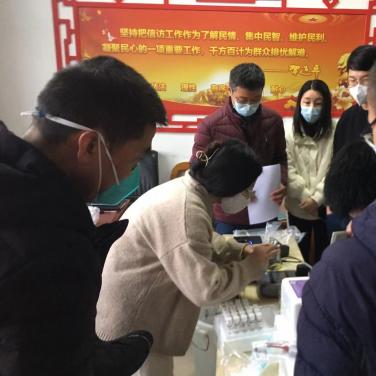 广州市某环境生态局便携式水质多参数检测仪装机培训