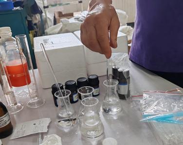 佛山顺德某知名品牌电器企业水质测定仪装机培训